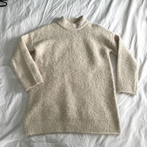 Oatmeal colored sweater dress/tunic